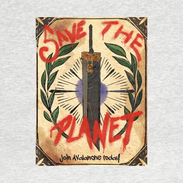 FF7 Save the Planet by xdrewstroyerx